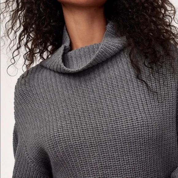 New Aritzia Wilfred Montpellier Turtleneck Oversized Sweater XXS